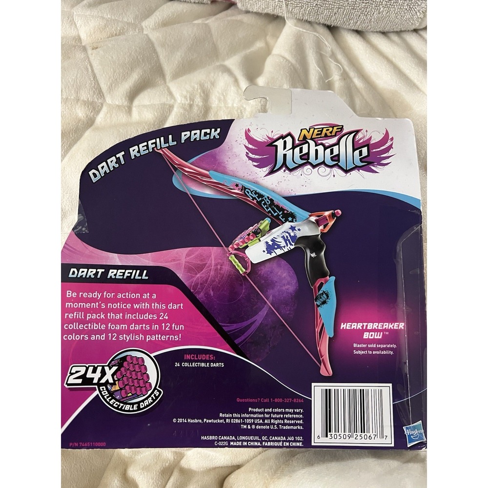 Nerf Rebelle 24 Collectible Dart Refill Pack - Picture 2 of 2